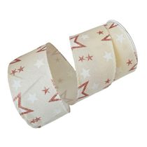 Fita Decorativa Natal Aramada Estrela Comp 9.14m