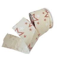 Fita Decorativa Natal Aramada Estrela Comp 9.14m