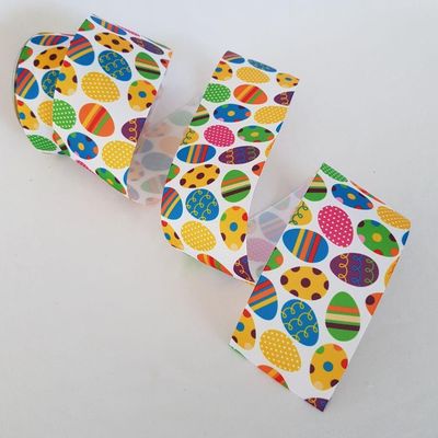 Fita Poliéster Com Ovinhos Coloridos Comp 9.14m