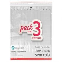 Kit 3 Bases De Corte Silhouette Cameo 30x30 Sem Cola