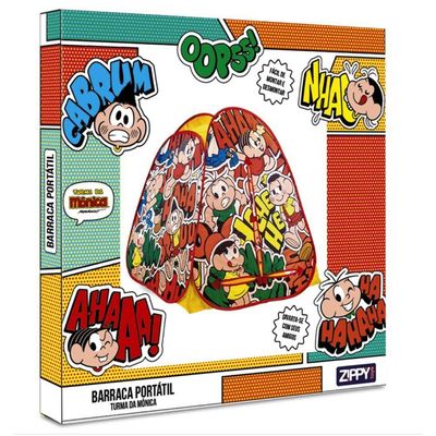 Barraca Portátil Turma Da Mônica - Zippy Toys