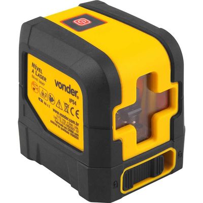 Nível a Laser 2 Linhas com Alcance de 10 Metros NLV010 Vonder com Suporte Magnético