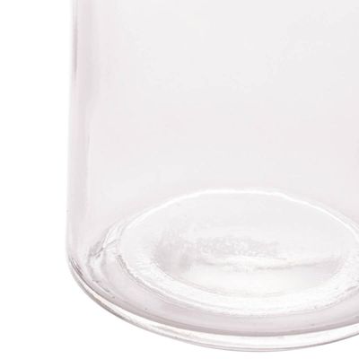 Porta Tempero de Vidro 200ml com Tampa de Rolha Lyor para Decorar e Guardar Especiarias