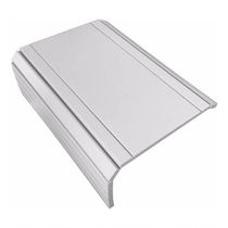 Kit 04un Esteiras Bandeja Reta Flexivel P Braço Sofá Branco