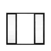 Janela De Correr 4 Folhas S/ Grade Alumínio Preto 1.00 X 1.50 Linha Modular - Hale