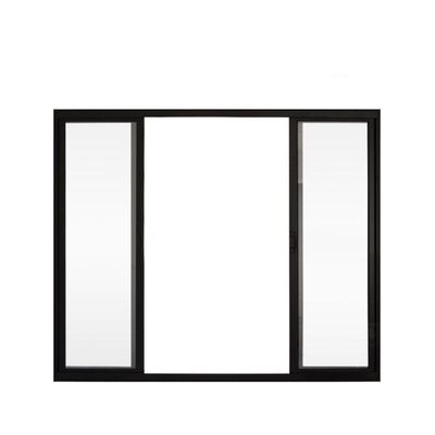 Janela De Correr 4 Folhas S/ Grade Alumínio Preto 1.00 X 1.50 Linha Modular - Hale