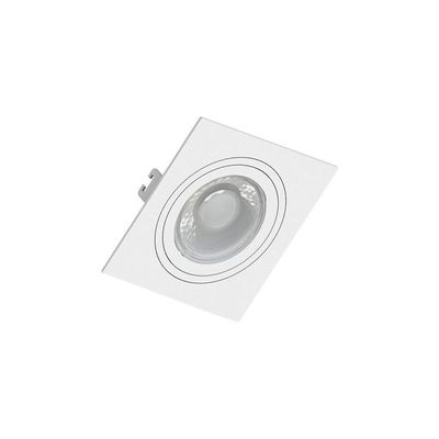 Spot De Embutir Plano Save Energy Mr16 Gu10 Bivolt Branco