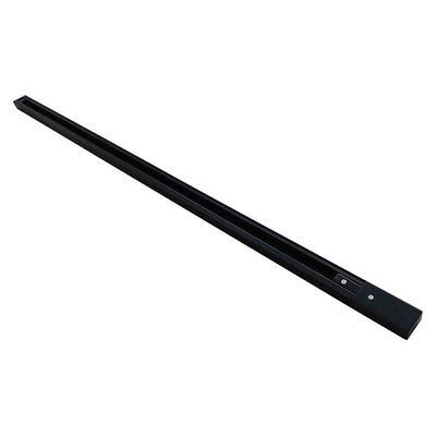 Trilho Eletrificado De Sobrepor Para Spot Nordecor Com 1,5 Metros Bivolt Preto 6253