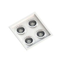 Spot Embutir Recuado Save Energy 4 Lâmpadas Par 20 Bivolt Branco