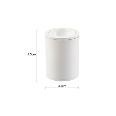 Spot De Sobrepor Nordecor Klor Mini Redondo Led 3w Bivolt Branco 3000k Luz Amarela 6589