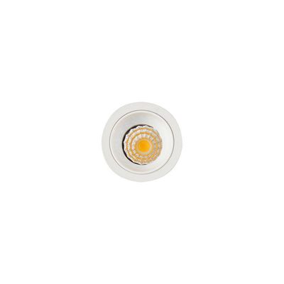 Spot De Sobrepor Nordecor Klor Mini Redondo Led 3w Bivolt Branco 3000k Luz Amarela 6589