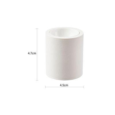 Spot De Sobrepor Nordecor Klor Gr Mini Redondo Led 5w Bivolt Branco 3000k Luz Amarela 6591
