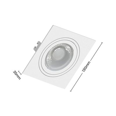 Spot De Embutir Plano Save Energy Par 20 E27 Bivolt Branco
