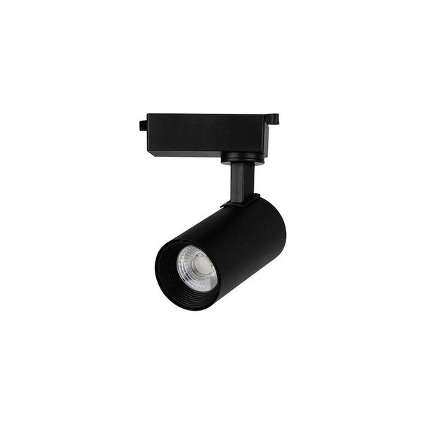 Spot Direcionável Para Trilho Eletrificado Nordecor Nize 7w Bivolt Preto 3000k Luz Amarela 6475