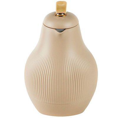 Garrafa Térmica De Mesa Daphne Nude Bege Café Chá Leite 1l