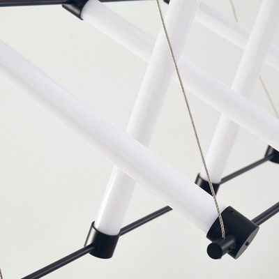 Lustre Pendente Nordecor Juli 2731 Preto Led Bivolt