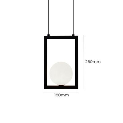 Lustre Pendente Quality Orbit 1532 G9 Bivolt