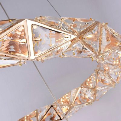 Lustre Pendente Nordecor Kazy 2882 Ouro Brilho Led Bivolt