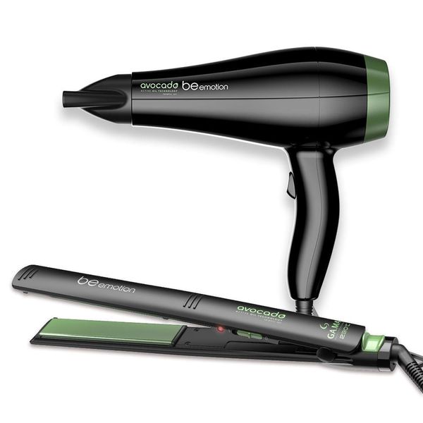 Secador De Cabelo E Prancha Be Emotion Gama Avocado Professional | 220v