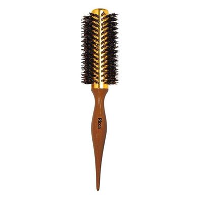 Escova De Cabelo Base Térmica Para Alisar Modelar Ricca 25