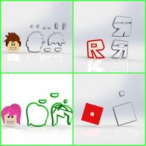 Cortador Kit Roblox - 4 Modelos Modulares 6 Cm