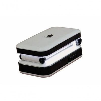 Luminaria De Mesa Luz De Emergencia Dobravel Articulavel C/ 24 Leds Bateria Recarregavel Bivolt