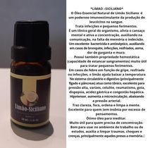 Óleo Essencial Puro Limão Siciliano Trata Infecções 10 Ml