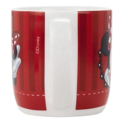Caneca Porcelana Minnie Mouse 300ml Vermelho Disney