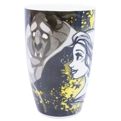 Caneca Porcelana Bela Princesas 400ml - Disney