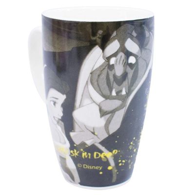 Caneca Porcelana Bela Princesas 400ml - Disney