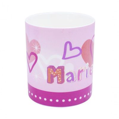 Caneca De Porcelana Na Lata 350 Ml Gata Marrie Disney