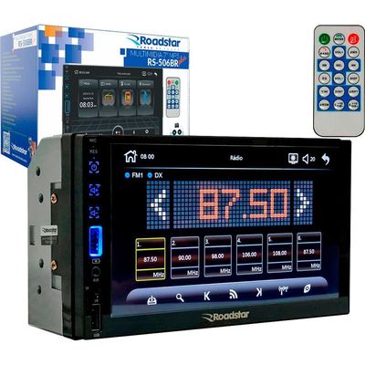 Multimídia Roadstar Rs506br Mp5/usb/sd