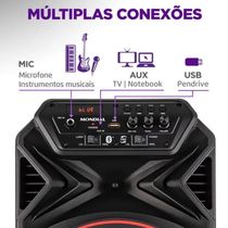 Caixa Acustica Amplificada Mondial Cm-250 Bivolt