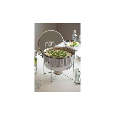 Rechaud Banho-maria Tramontina Em Aço Inox 7 L Com Fogareiro Tramontina