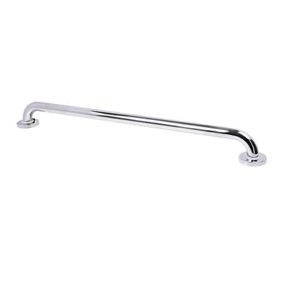 Alça De Apoio Banheiro Inox Barra 50cm Acessibilidade Resistente Box Segurança