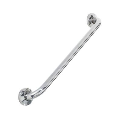 Alça De Apoio Inox Barra 60cm Kit 6 Unidades Banheiro Idoso