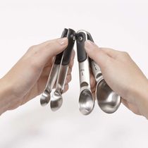 Conjunto De 4 Colheres Medidoras Em Aço Inox Oxo