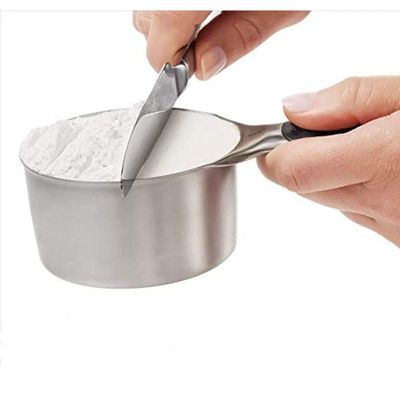 4 Xícaras Medidoras Em Inox Com Imã Oxo
