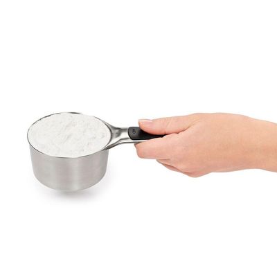4 Xícaras Medidoras Em Inox Com Imã Oxo