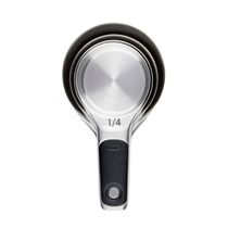 4 Xícaras Medidoras Em Inox Com Imã Oxo