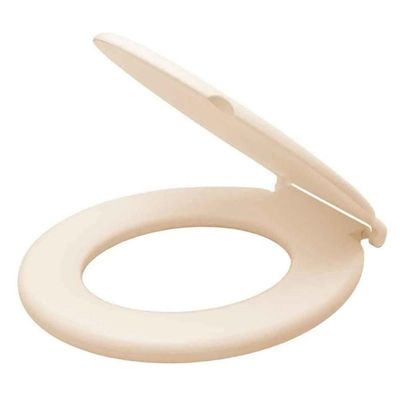 Assento Sanitario Almofadado Economico Oval Bege - Durin