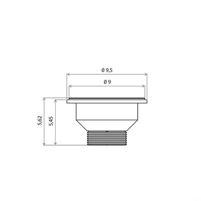 Cuba De Encaixe Para Embutir Lavínia 17l Em Aço Inox Alto Polido 40x34 - Tramontina 94081507