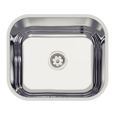 Cuba De Encaixe Para Embutir Lavínia 17l Em Aço Inox Alto Polido 40x34 - Tramontina 94081507