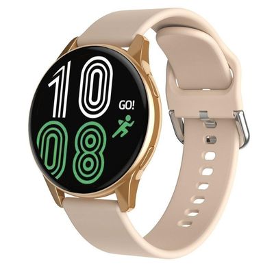Smartwatch Feminino Smartch 78559 à Prova D'água Bege