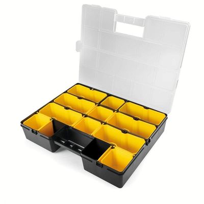 Maleta Organizadora Plástica 17" Tramontina Com Módulos Organizadores E Divisórias Móveis Tramontina