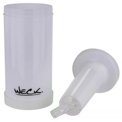 Kit 4 Garrafa Plásticas Store'n Pour 1L Branca Armazenar e Servir Bebidas Destiladas