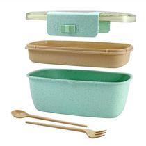 Pote Marmita Ecológica Com Divisória 800ml Jacki Design Verde