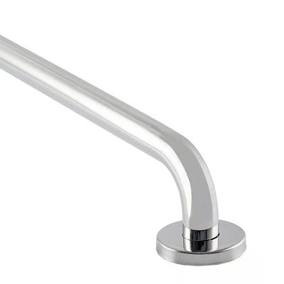 Alça De Apoio Banheiro Inox Barra 50cm Idoso Deficiente Cadeirante Acessibilidade Resistente