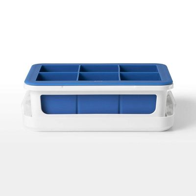 Forma De Gelo 6 Cubos Em Silicone Oxo