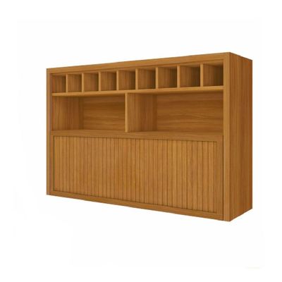 Armário Aéreo 1 Porta Adega 120cm Mdf Freijó
